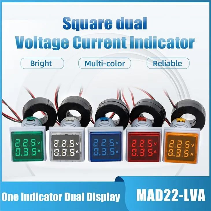 Voltage Amber Display