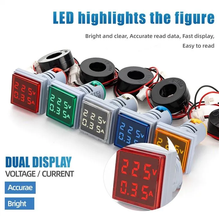 Voltage Amber Display