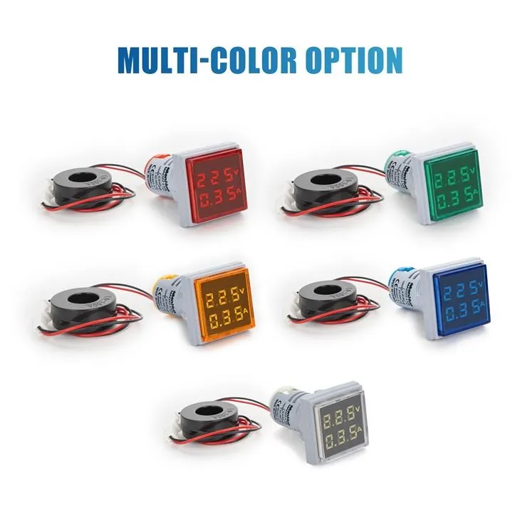 Voltage Amber Display